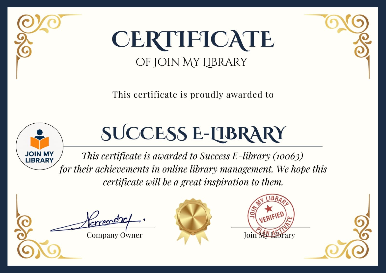 Success E-library Image
